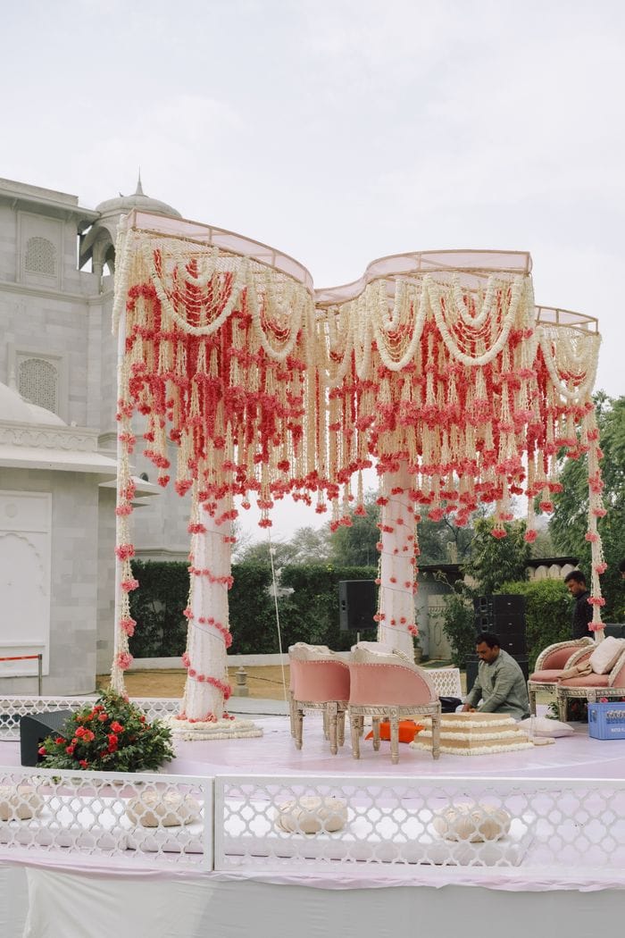TAD Events wedding ceremony